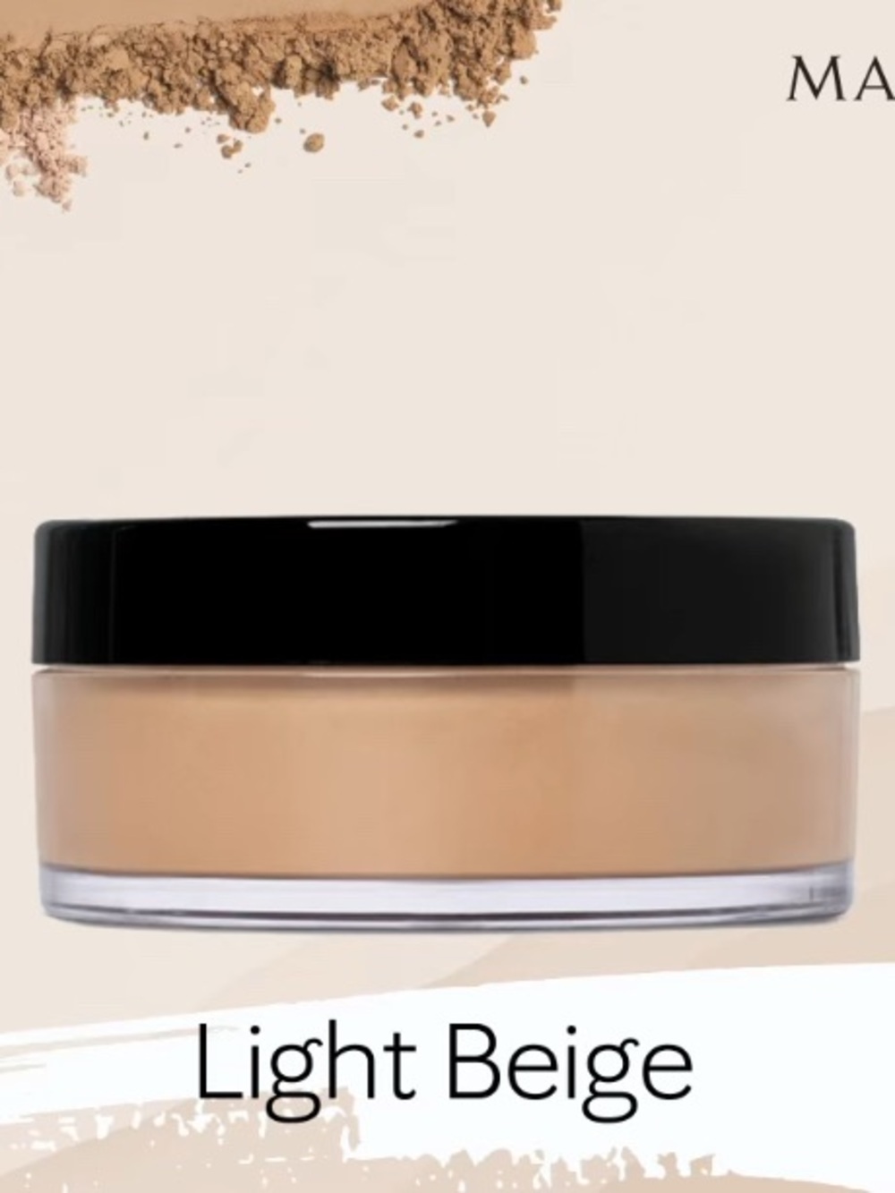 Mary Kay Silky Setting Powder - Light Beige